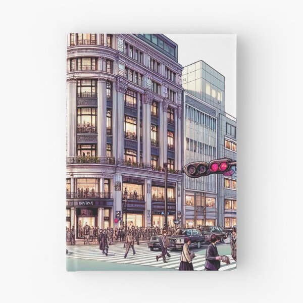 Item preview, Ginza Crossing Tokyo designed and sold by unrealartwork.
