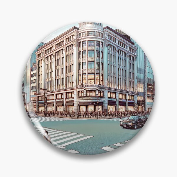 Item preview, Ginza Crossing Tokyo designed and sold by unrealartwork.