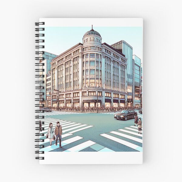 Item preview, Ginza Crossing Tokyo designed and sold by unrealartwork.