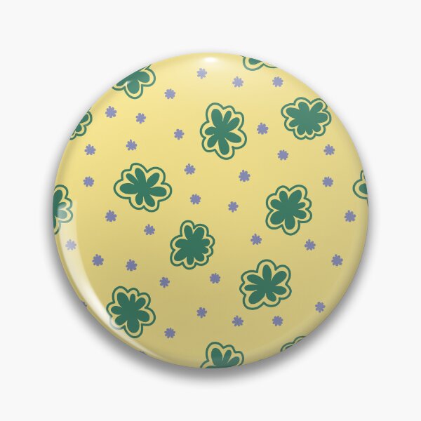Item preview, Green and Yellow Flower Pattern 90s 2000s y2k Aesthetic designed and sold by blomastudios.