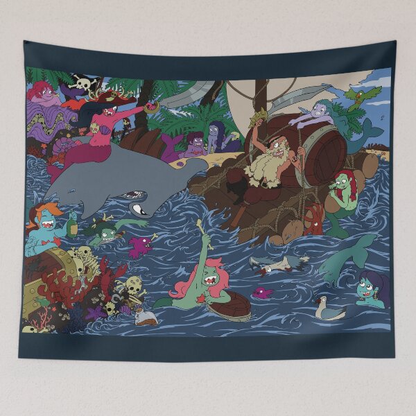 Item preview, Mermaid Lagoon designed and sold by Kravache.
