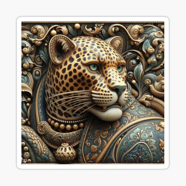 Item preview, ceramic proud Leopard  designed and sold by PaulDixon.