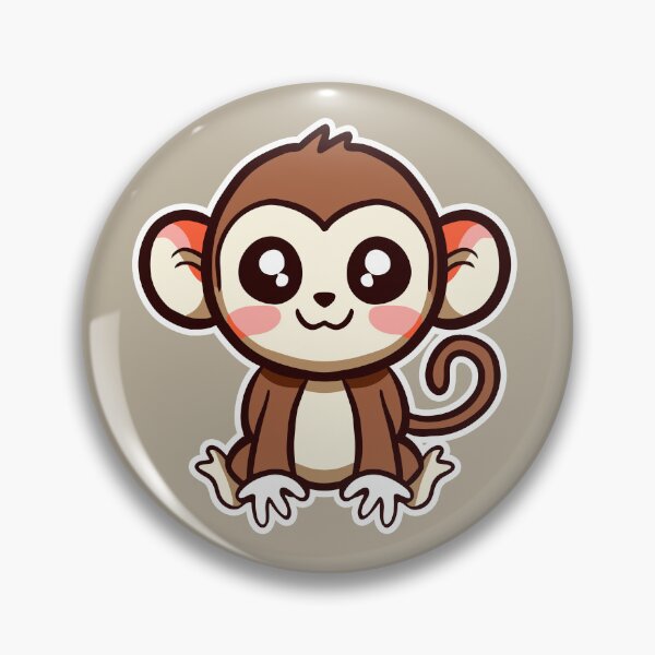 Item preview, Kawaii Monkey designed and sold by panchiTWO.
