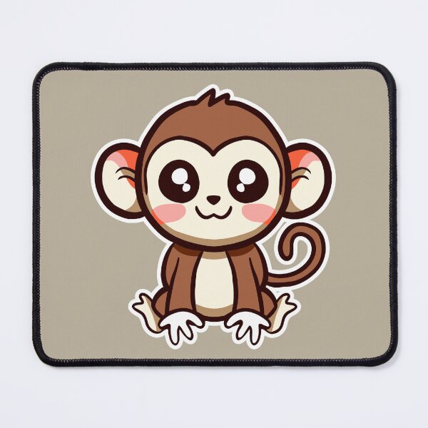 Item preview, Kawaii Monkey designed and sold by panchiTWO.