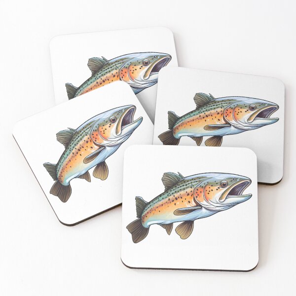 Item preview, Trout fishing designed and sold by DiveIntoDesigns.