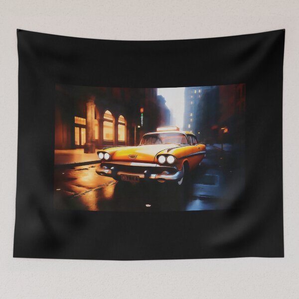 Item preview, New York old Taxi Cab, Ride The Lightning, Transport Inspirations designed and sold by Gabi.Media.