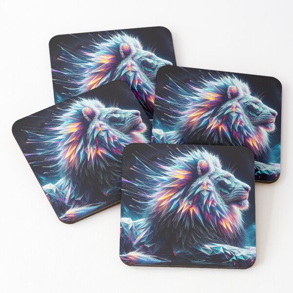 Item preview, Regal Radiance: Abstract Lion Majesty designed and sold by Nick Seidel.
