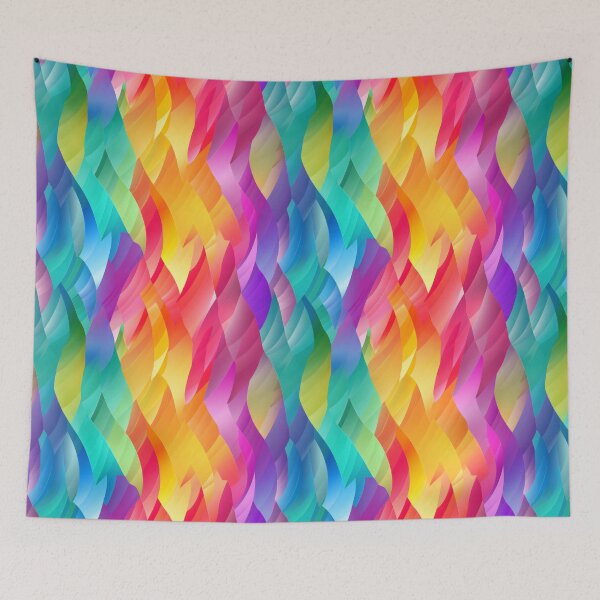 Item preview, Rainbow Harmony: A Cheerful Canvas of Geometric Delight designed and sold by NeavesPhoto.
