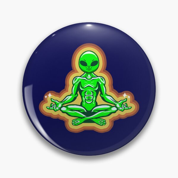 Item preview, Aliens meditating in the universe designed and sold by tanapong51.
