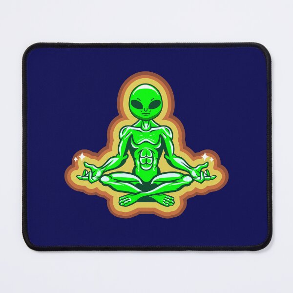 Item preview, Aliens meditating in the universe designed and sold by tanapong51.