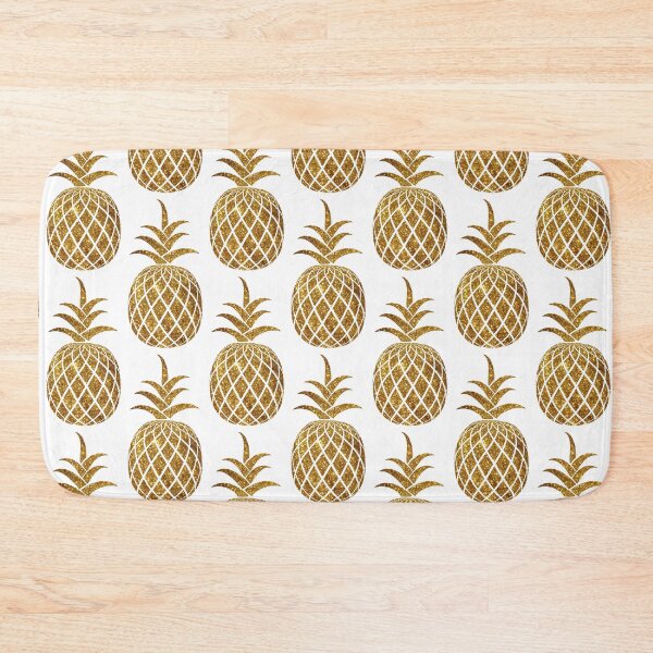 Item preview, Gold Glitter Pineapple designed and sold by starrylite.
