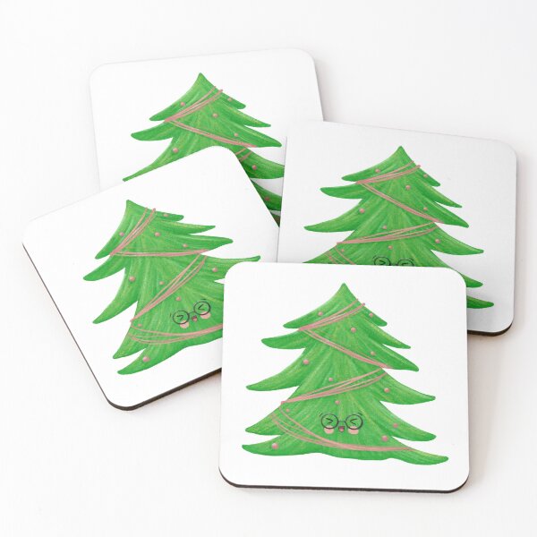 Item preview, Cute Christmas Tree with Specks  designed and sold by ZayamiArt.