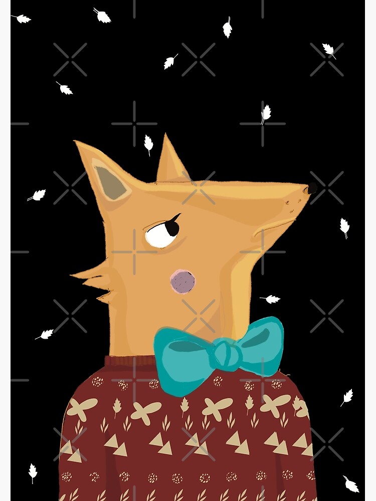 Thumbnail 3 of 3, Poster, Fox designed and sold by Hyssopartz.