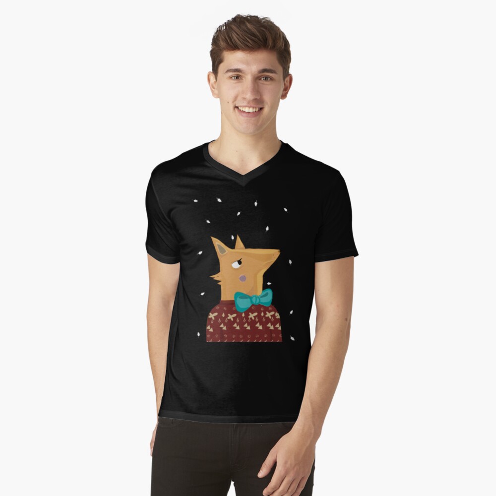 Item preview, V-Neck T-Shirt designed and sold by Hyssopartz.
