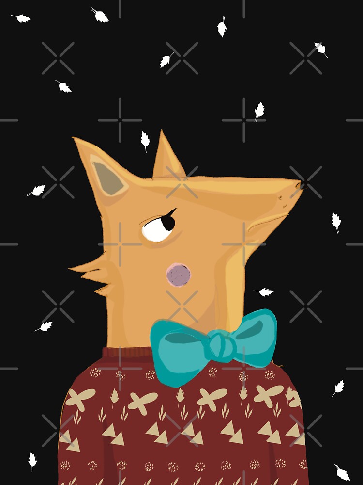 Thumbnail 7 of 7, Classic T-Shirt, Fox designed and sold by Hyssopartz.