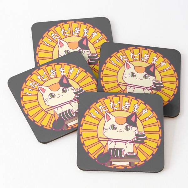 Item preview, Sushi Cat - time to eat designed and sold by SamInJapan.