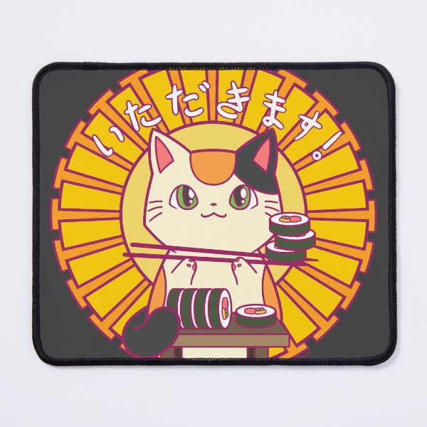 Item preview, Sushi Cat - time to eat designed and sold by SamInJapan.