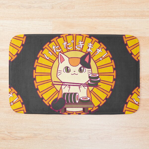 Item preview, Sushi Cat - time to eat designed and sold by SamInJapan.
