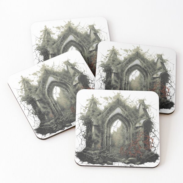 Item preview, Dark gothic ruin designed and sold by WildheartPOD.