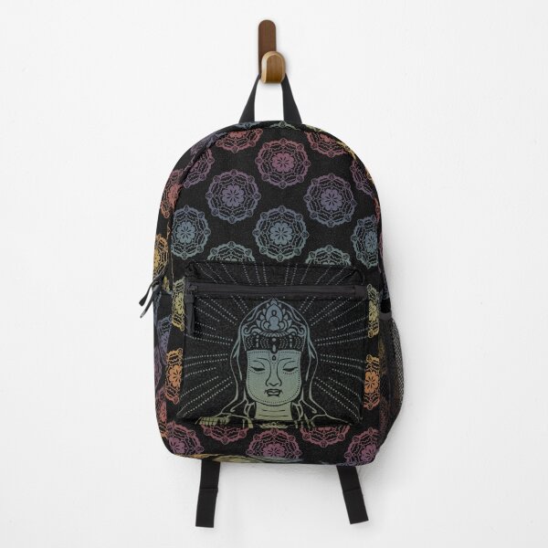Item preview, Kuan Yin Sattva - Coal + Rainbow Sunset designed and sold by Irene Estelle.