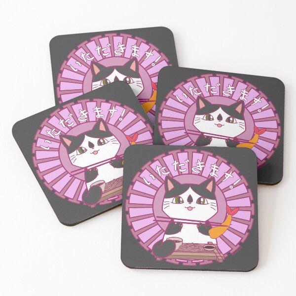 Item preview, New Year’s Soba Cat - time to eat designed and sold by SamInJapan.