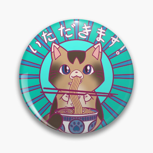 Item preview, Ramen Cat - time to eat designed and sold by SamInJapan.