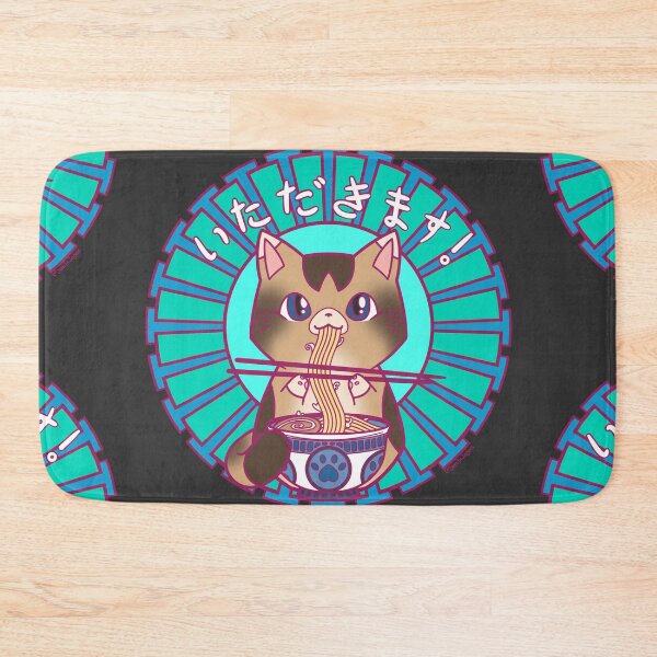 Item preview, Ramen Cat - time to eat designed and sold by SamInJapan.