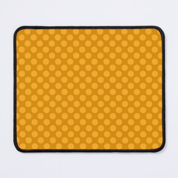 Item preview, Trendy retro yellow polka dot pattern designed and sold by fuzzyfox.