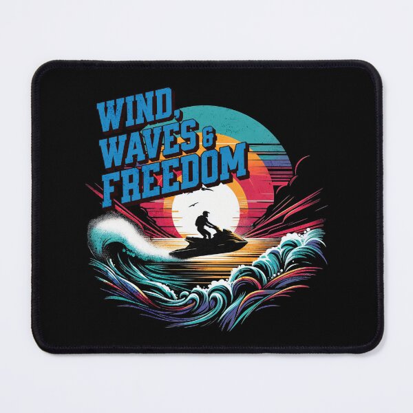 Item preview, Wave Rider Water Sport Jetski Design designed and sold by RedDesignSyc.