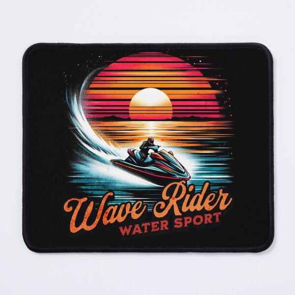 Item preview, Wave Rider Water Sport Jetski Design designed and sold by RedDesignSyc.
