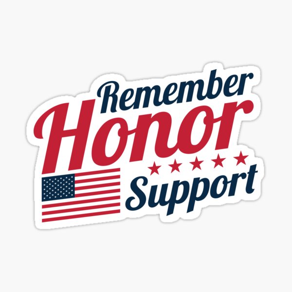 Military Appreciation Sticker