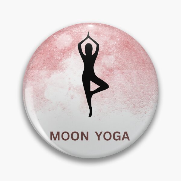 Item preview, pink moon yoga designed and sold by misslizzyspin.
