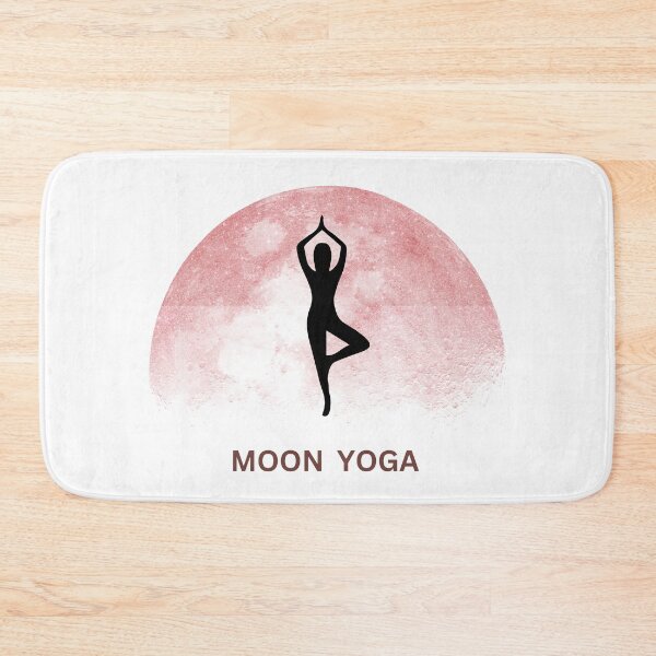 Item preview, pink moon yoga designed and sold by misslizzyspin.