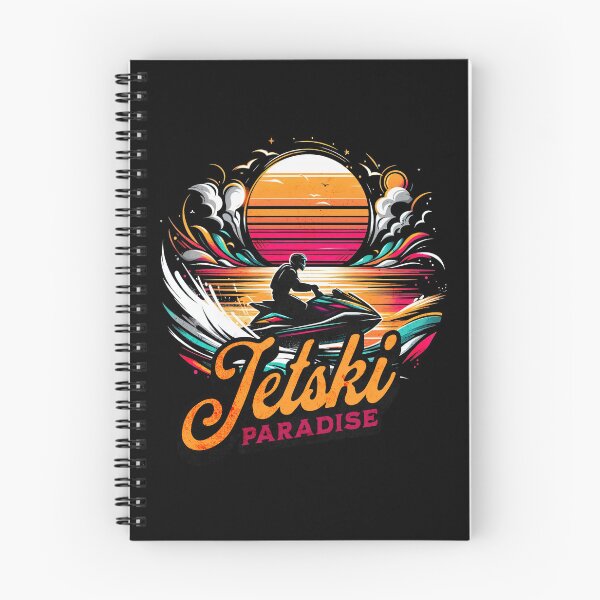 Item preview, Vintage Jetski Paradise Design designed and sold by RedDesignSyc.