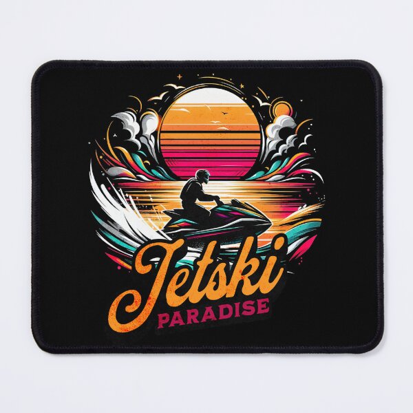 Item preview, Vintage Jetski Paradise Design designed and sold by RedDesignSyc.