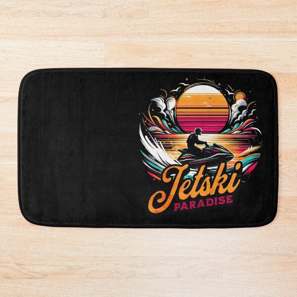 Item preview, Vintage Jetski Paradise Design designed and sold by RedDesignSyc.