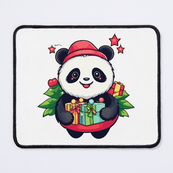 Item preview, Happy Panda Christmas  designed and sold by scoztimez.