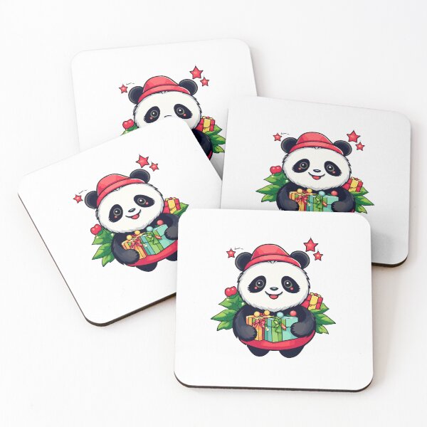Item preview, Happy Panda Christmas  designed and sold by scoztimez.