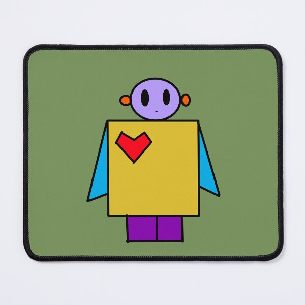 Item preview, Robot? with heart designed and sold by MsRedFox.