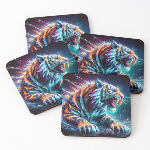 Item preview, Neon Roar: Sabre-tooth in the Cosmos designed and sold by Nick Seidel.