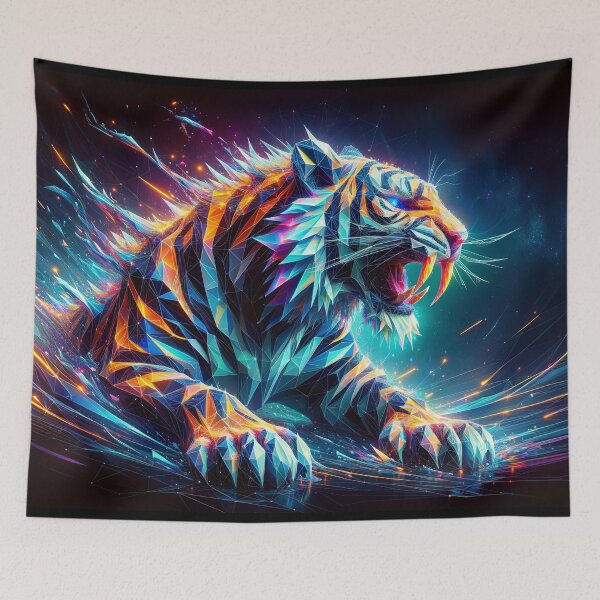 Item preview, Neon Roar: Sabre-tooth in the Cosmos designed and sold by Nick Seidel.