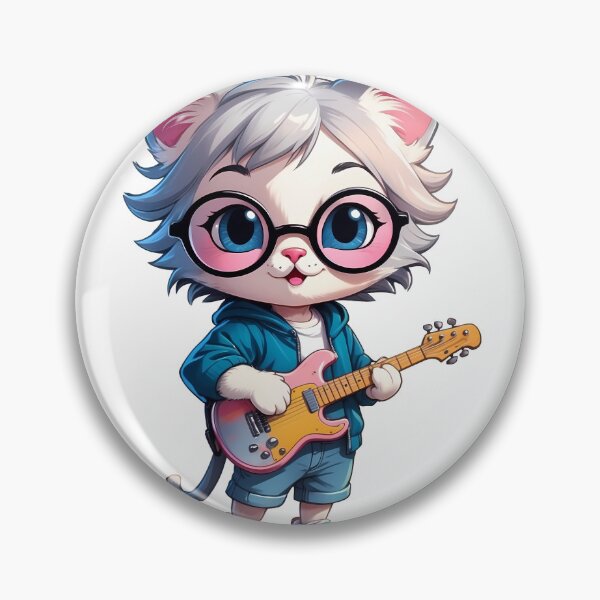 Item preview, World cat day playing the guitar designed and sold by wplamkung.