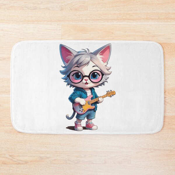 Item preview, World cat day playing the guitar designed and sold by wplamkung.