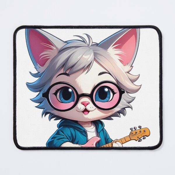 Item preview, World cat day playing the guitar designed and sold by wplamkung.