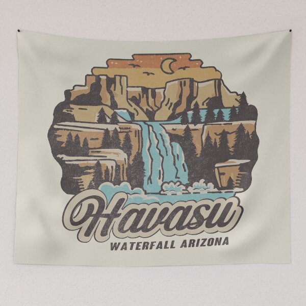 Item preview, Havasu Waterfall in Arizona designed and sold by Wissam Ramadan.