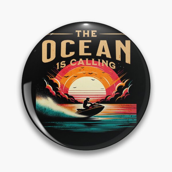 Item preview, The Ocean is Calling Jetski Design designed and sold by RedDesignSyc.