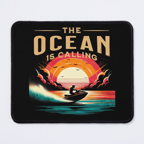 Item preview, The Ocean is Calling Jetski Design designed and sold by RedDesignSyc.