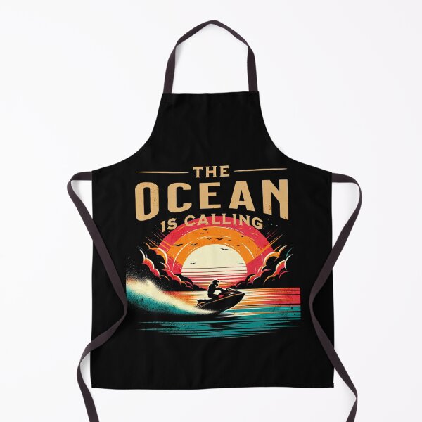 Item preview, The Ocean is Calling Jetski Design designed and sold by RedDesignSyc.