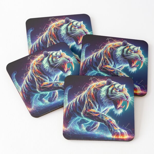 Item preview, Cosmic Prowl: Sabre-tooth Tiger's Resurgence designed and sold by Nick Seidel.