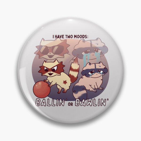Item preview, i have two moods: BALLIN or BAWLIN designed and sold by PlutoandNova.